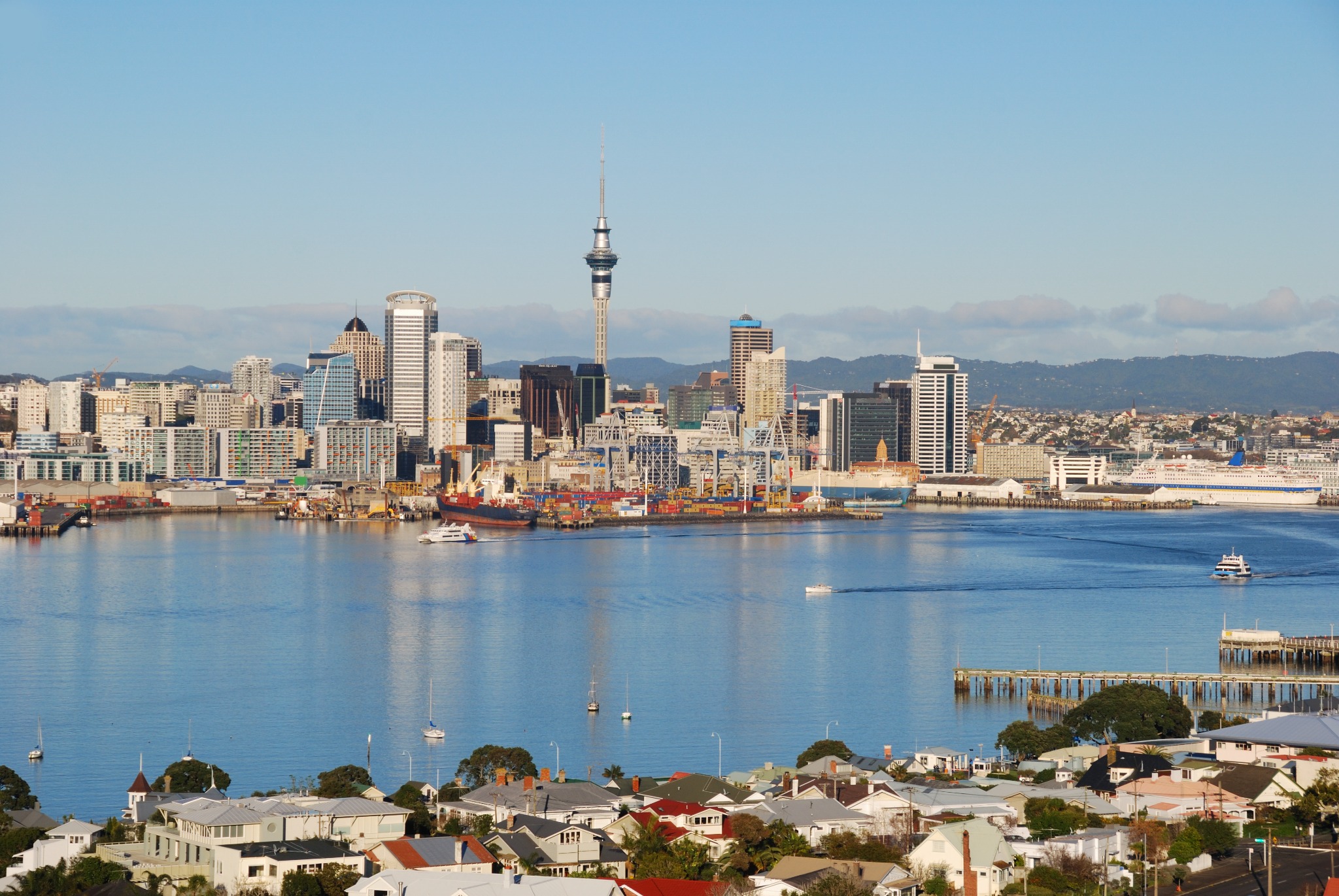 Auckland harbour