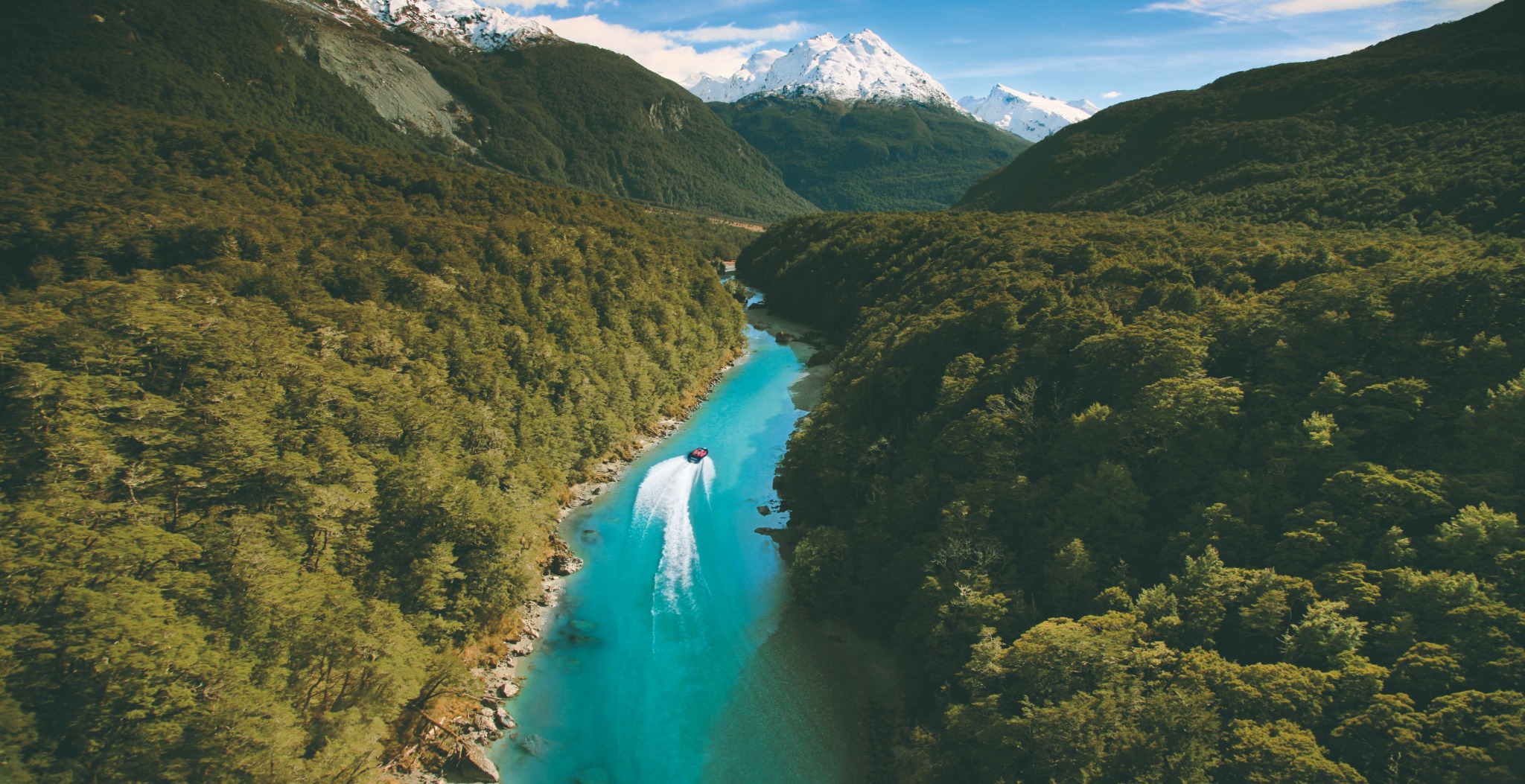Dart River jet boat
